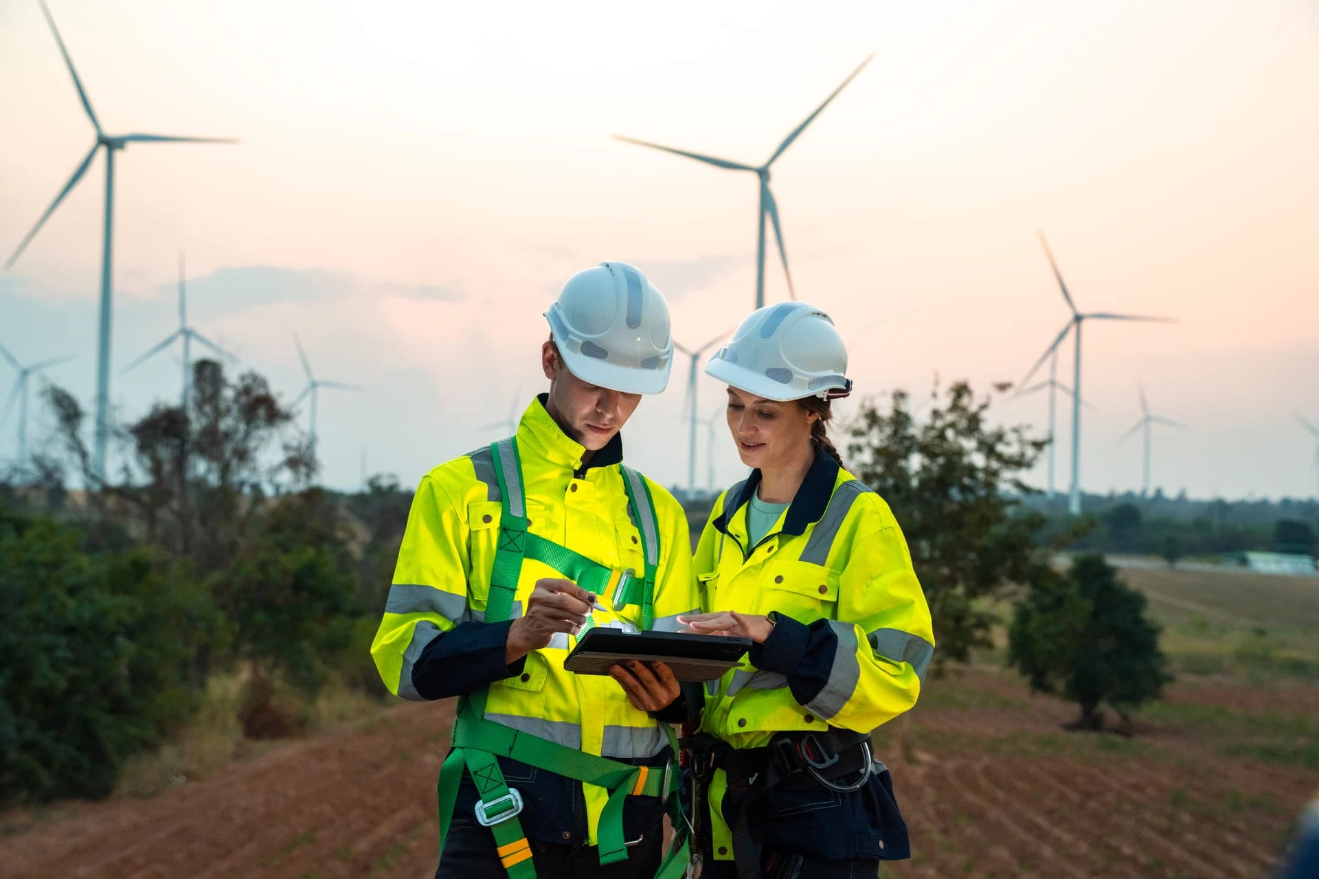Equipo de IRCA Consultores durante una auditoría ambiental y de seguridad y salud