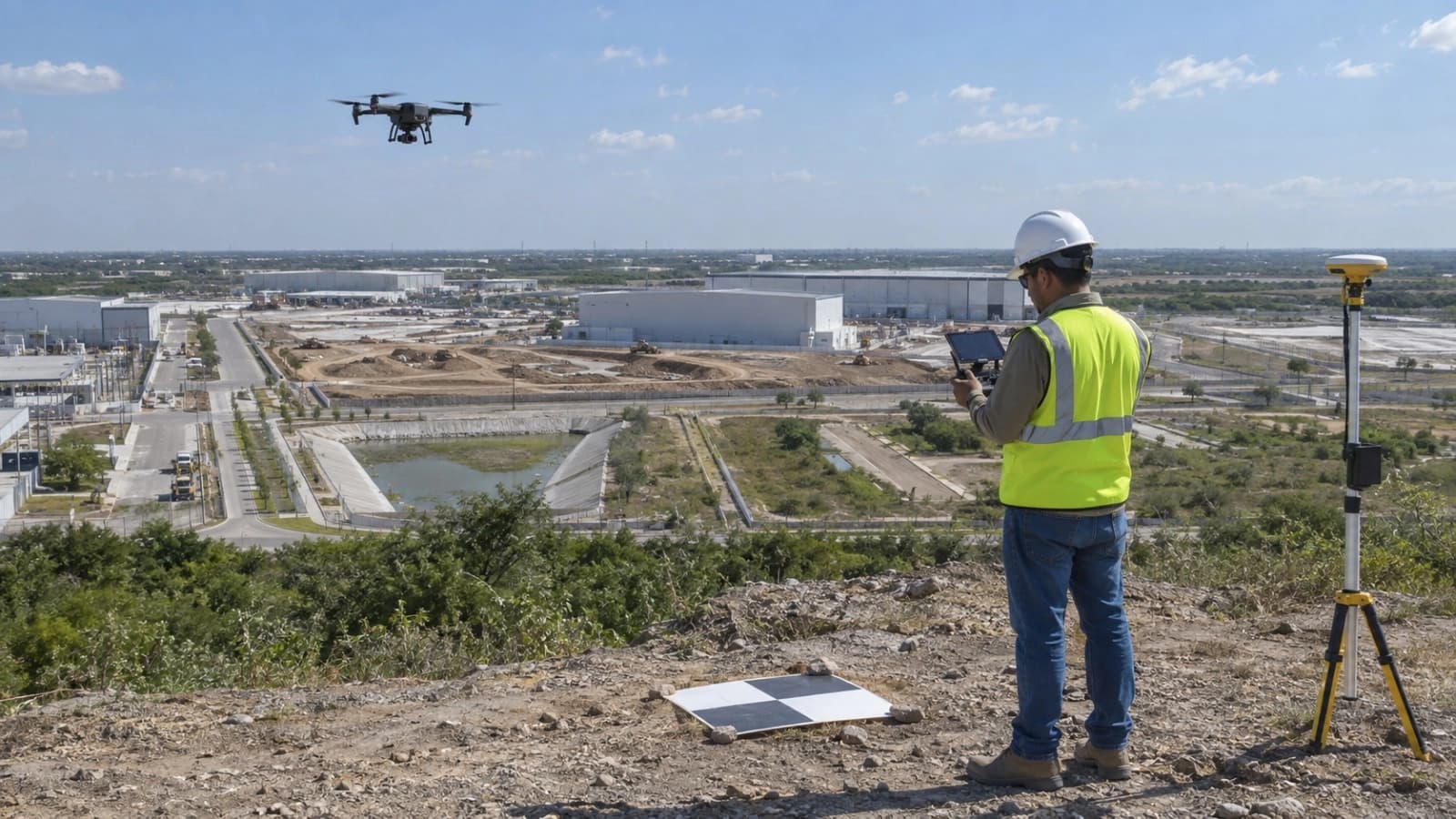 Levantamiento con dron y ortofotomosaico georreferenciado de IRCA Consultores
