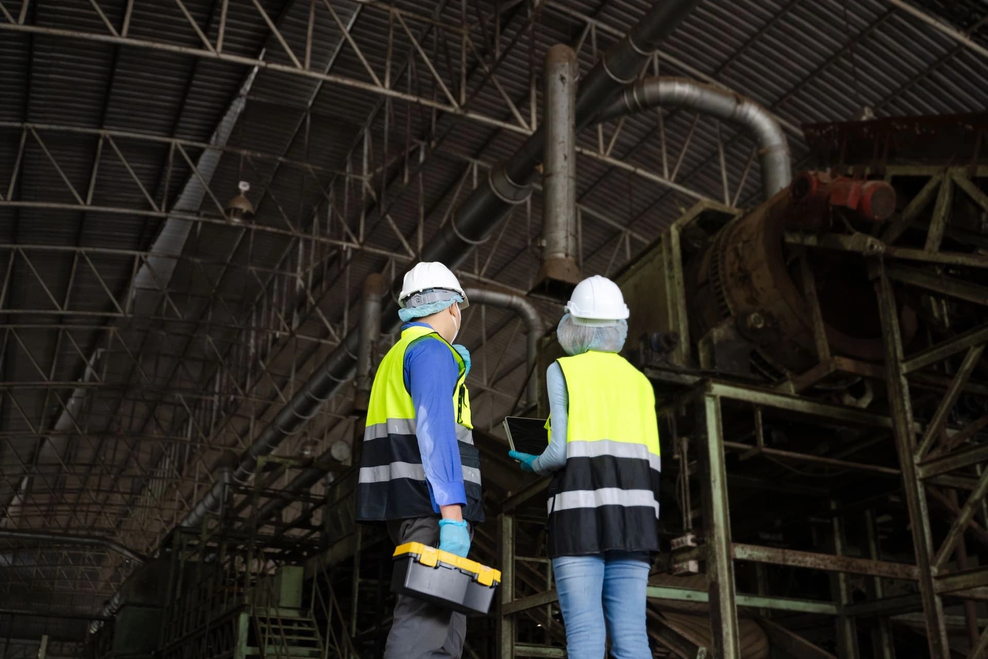 Evaluación de riesgos laborales de IRCA Consultores en planta